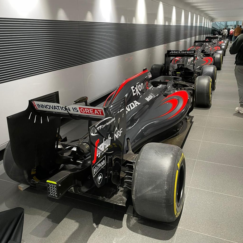 McLaren Tour March 23 Racing Car Black