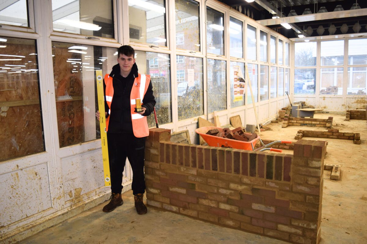 Level 2 Construction Competition at Brooklands Technical College