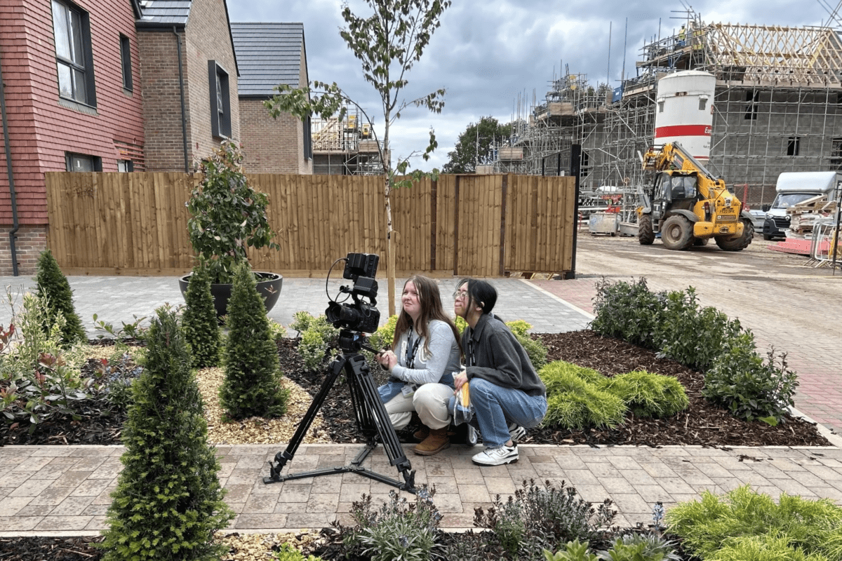 Sophie and Kristal film for Cala Homes Project