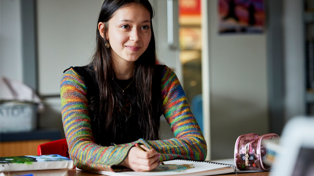 Art and Design students creates Art in Art classrooms