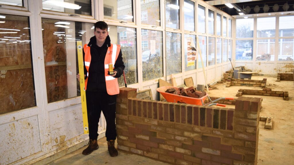 Level 2 Construction Competition at Brooklands Technical College