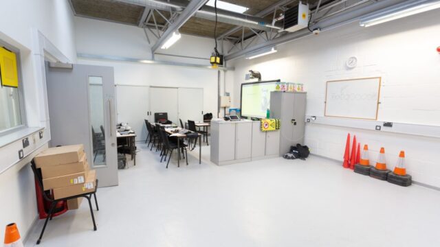 Brooklands Technical College Engineering workshops