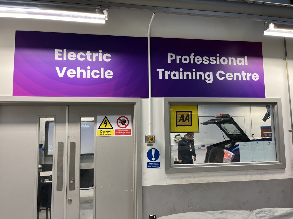 Brooklands Technical College Engineering workshops