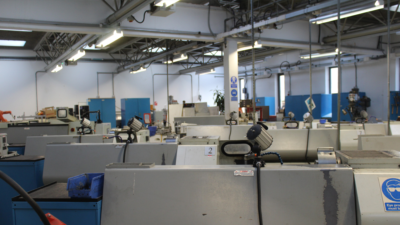 Engineering workshop at Brooklands