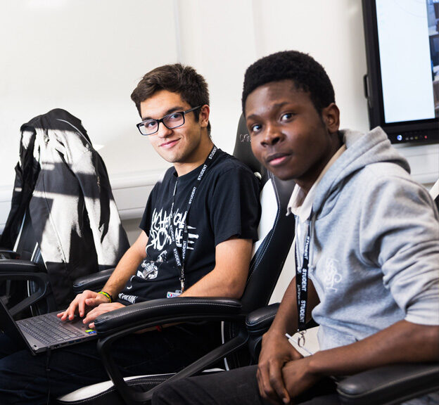 Level 3 T level digital students